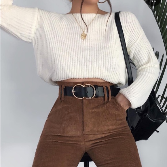 Sweaters - White Knit Sweater